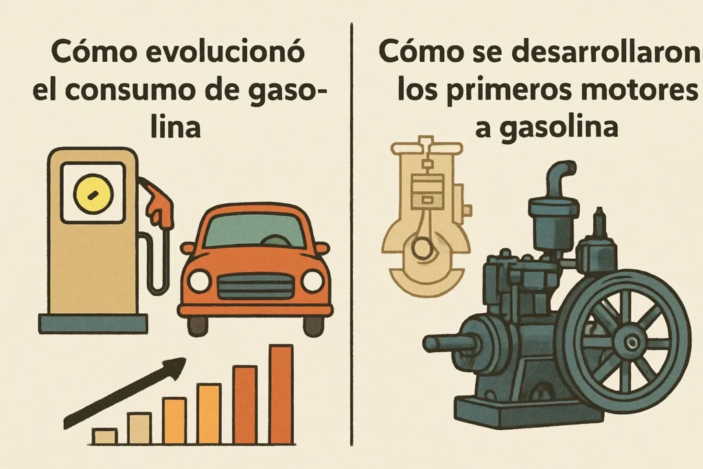 como-evoluciono-el-consumo-de-Como-se-desarrollaron-los-primeros-motores-a-gasolina - MotorPress cómo evolucionó el consumo de Cómo se desarrollaron los primeros motores a gasolina