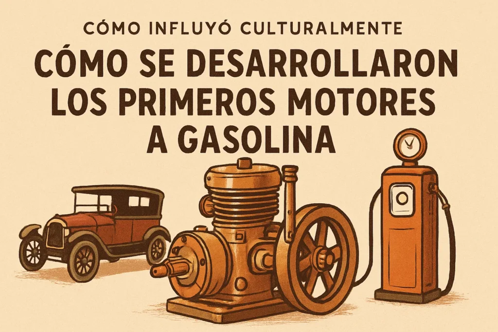 como-influyo-culturalmente-Como-se-desarrollaron-los-primeros-motores-a-gasolina - MotorPress cómo influyó culturalmente Cómo se desarrollaron los primeros motores a gasolina