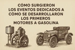 cómo surgieron los eventos dedicados a Cómo se desarrollaron los primeros motores a gasolina
