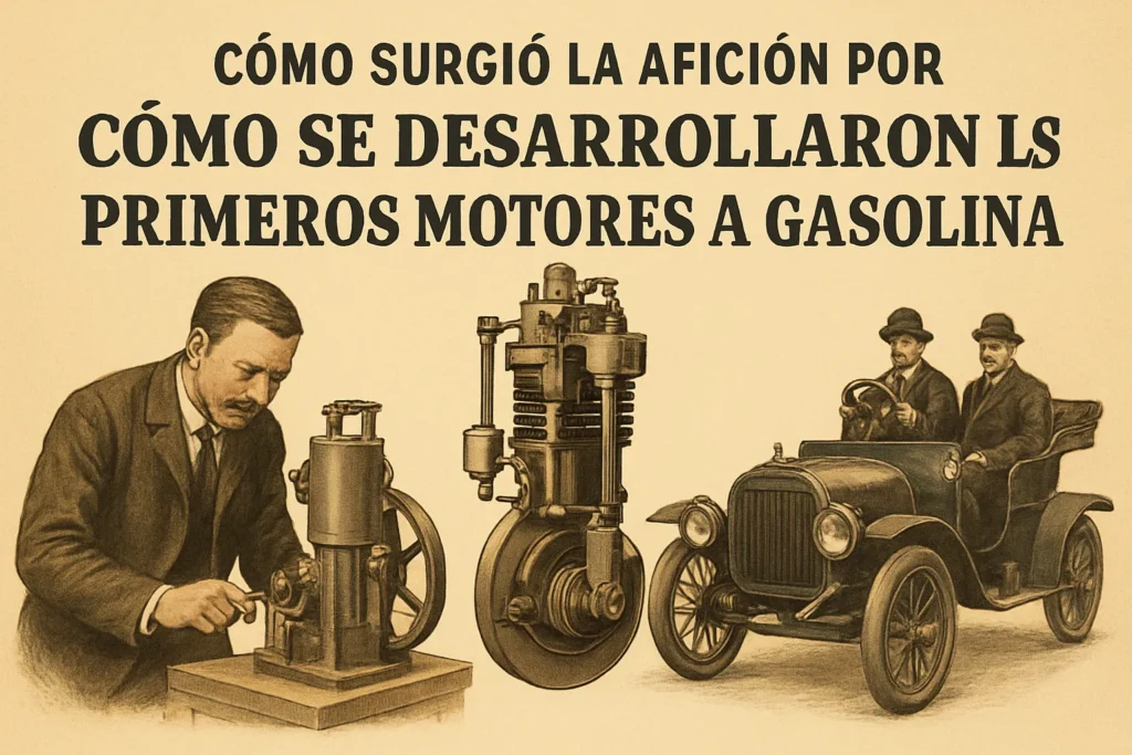 como-surgio-la-aficion-por-Como-se-desarrollaron-los-primeros-motores-a-gasolina - MotorPress cómo surgió la afición por Cómo se desarrollaron los primeros motores a gasolina
