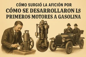 cómo surgió la afición por Cómo se desarrollaron los primeros motores a gasolina