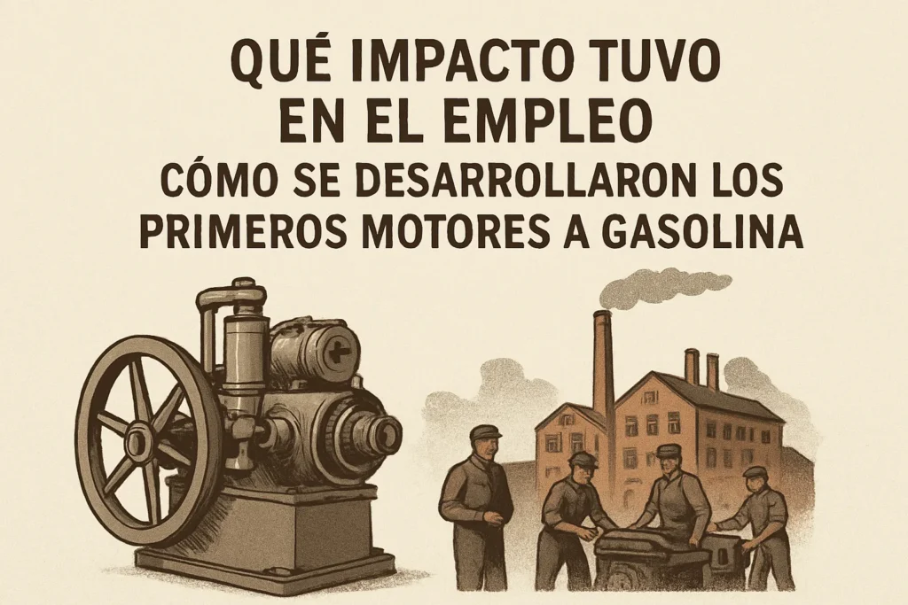 que-impacto-tuvo-en-el-empleo-Como-se-desarrollaron-los-primeros-motores-a-gasolina - MotorPress qué impacto tuvo en el empleo Cómo se desarrollaron los primeros motores a gasolina