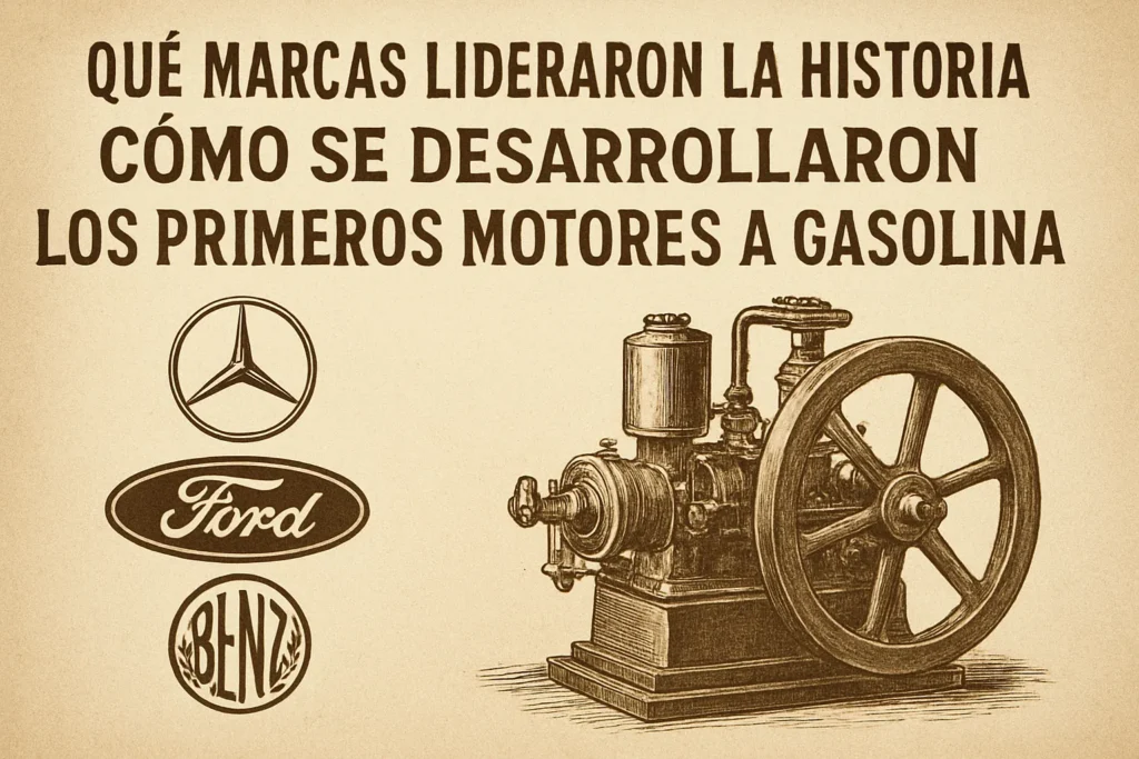 que-marcas-lideraron-la-historia-de-Como-se-desarrollaron-los-primeros-motores-a-gasolina - MotorPress qué marcas lideraron la historia de Cómo se desarrollaron los primeros motores a gasolina